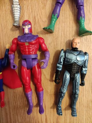 Lote Juguetes Marvel 90s Spider-Man X-Men