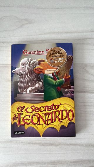5 Libros de geronimo stilton
