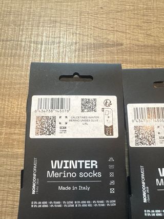 2 Pares Calcetines Gobik Talla L/XL