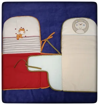 2 Fundas Trona Acolchadas Animales