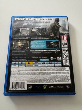 Watch Dogs PS4 (PlayStation 4) Ubisoft