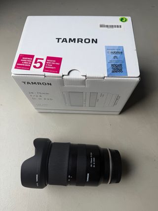 Objetivo Tamron 28-75mm f2.8 Montura E