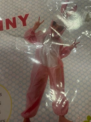 Costume coniglietto bimba 3/4 anni