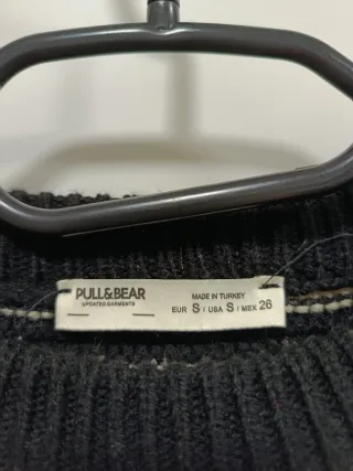 Jersey Pull&Bear rayas beige y negro