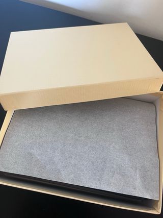 Porta carte in vera pelle di struzzo artigianale