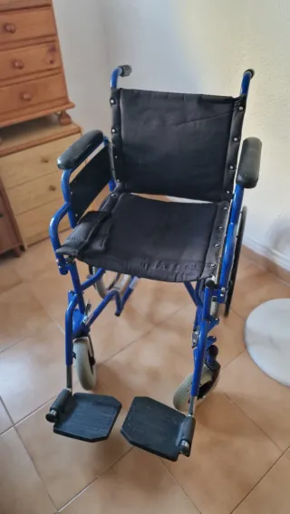Silla de ruedas Teyder azul