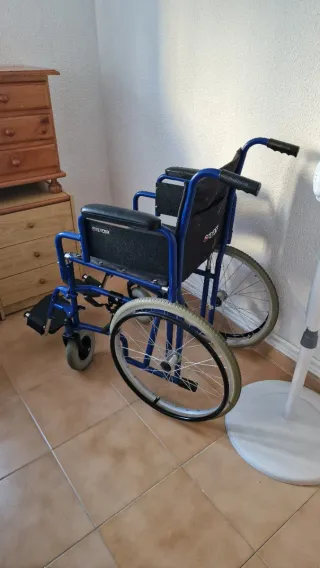 Silla de ruedas Teyder azul
