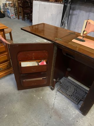 Máquina de coser Wertheim vintage