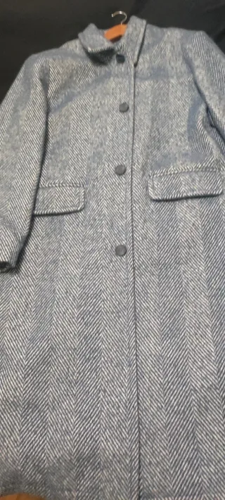 Abrigo oversize ASOS gris hombre nuevo