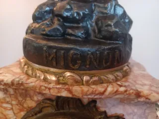 Reloj Francés “Mignon” en Mármol Rojo Griotte