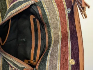 Bolso Misako grande rayas multicolor