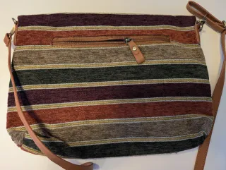 Bolso Misako grande rayas multicolor