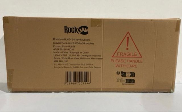 Piano RockJam rj654 54 teclas LCD