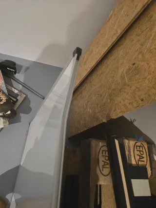 Pizarra blanca grande