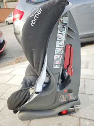 Silla de coche Britax Römer negra