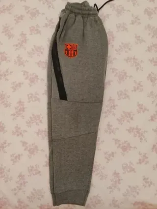 Conjunto Nike FC Barcelona Gris/Naranja Talla M