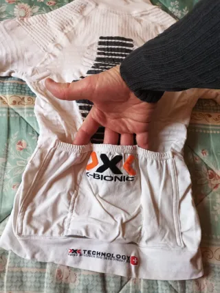 Maillot XBionic Talla M Blanco
