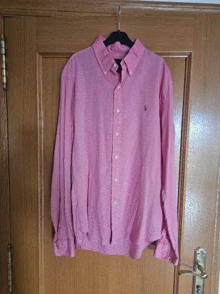 Camisa Ralph Lauren Rosa Talla L