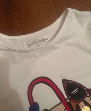 Completo Gonna maculata t-shirt zainetto