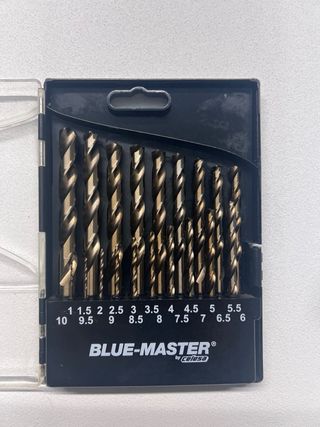 Juego de brocas para acero BLUE-MASTER