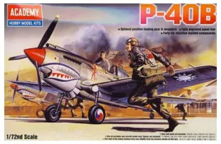 Maqueta Academy P-40B Tomahawk