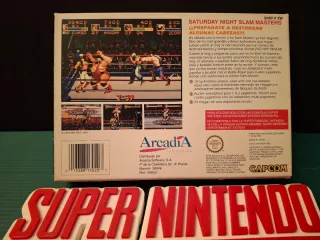 SNES caja Saturday Night Slam Masters (PAL) [ESP]