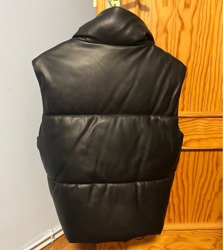Chaleco Zara Negro Mujer
