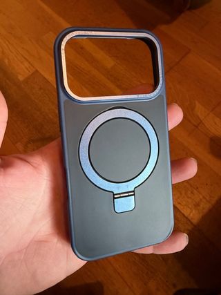 Funda iPhone 17 Pro Focus Pixels Azul