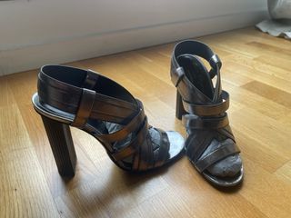 Sandalias Robert Clergerie plateadas Talla pequeño