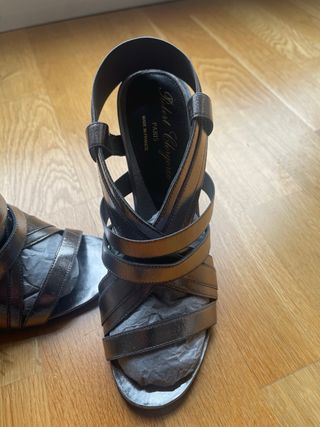 Sandalias Robert Clergerie plateadas Talla pequeño