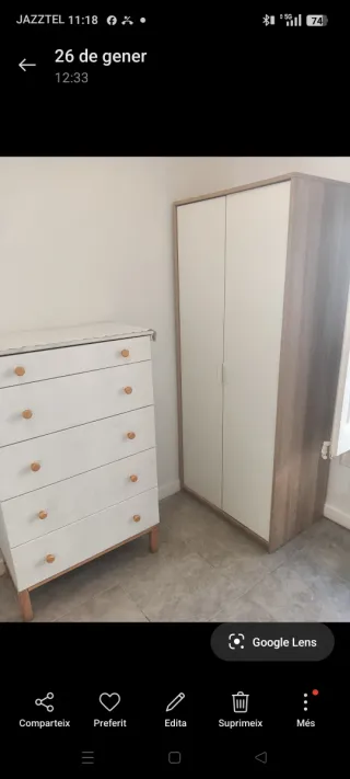 Alquilo habitación en bufala, Badalona para mujer