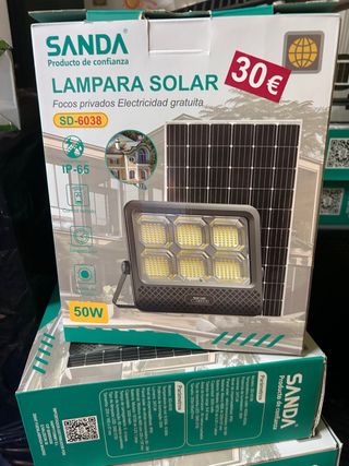 Lámpara Solar SANDA SD-6038 50W
