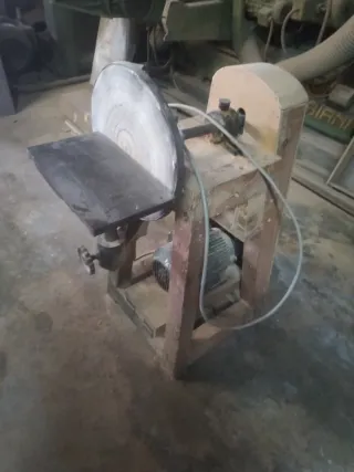 Pulidora de disco para madera