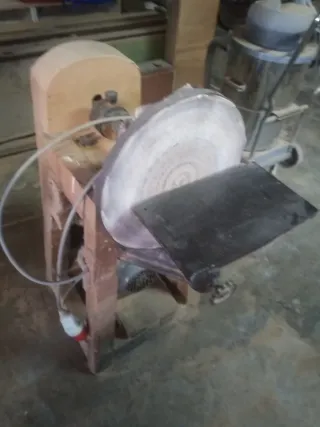Pulidora de disco para madera