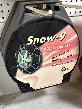 Cadenas de nieve Snow-9 9mm ABS