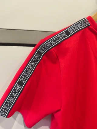 Camiseta McKenzie Roja Manga Corta