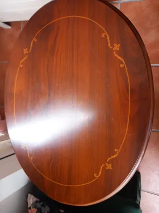 Mesa rincón vintage madera