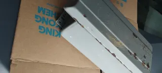 Transformador de neón gris