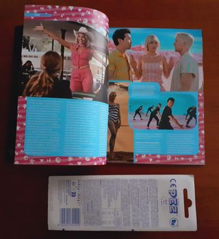 Pack Barbie (Pez, Mattel, Warner, Margot, Gosling)