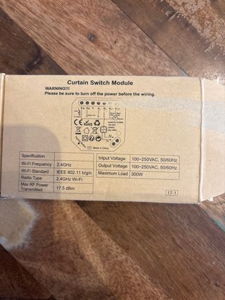 Modulo Wi-Fi LoraTap SC500W per Tapparelle