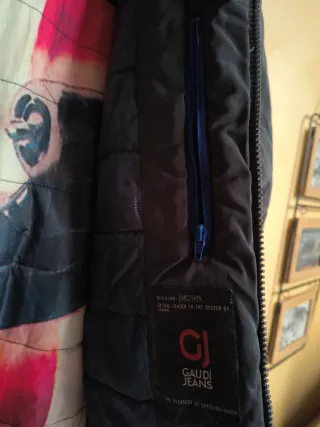 Bomber nero Gaudi uomo