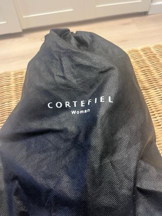 Sandalias Cortefiel Piel Naranja/Marrón