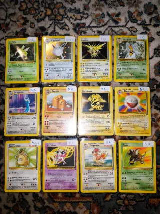 Cartas Pokémon Base Set 2 originales