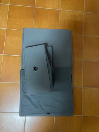 Caja organizadora gris 2 cajones