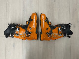 Scarponi Sci Alpinismo Scarpa Maestrale Arancioni