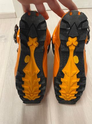 Scarponi Sci Alpinismo Scarpa Maestrale Arancioni