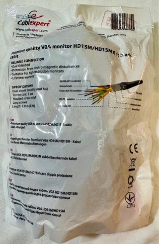 Cable VGA Macho-Macho diferentes medidas NUEVO