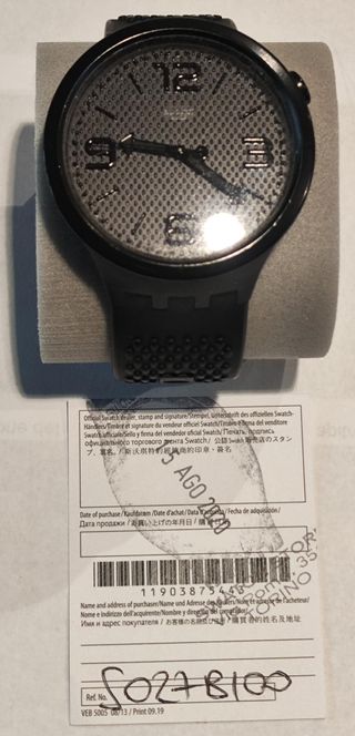 Swatch Big Bold BBBlack SO27B100