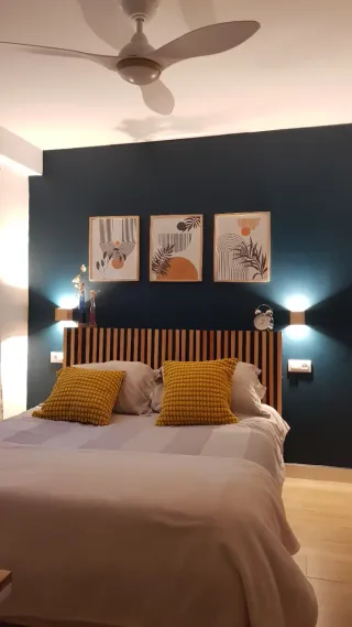 Cabecero de cama matrimonio