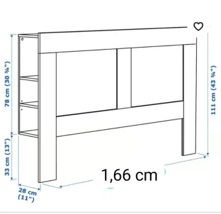 Cabecero de cama matrimonio